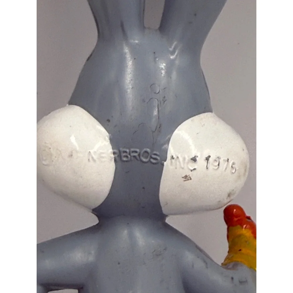 Vintage Dakin Bugs‎ Bunny Action Figure 70's Grey Looney Tunes Lot 2